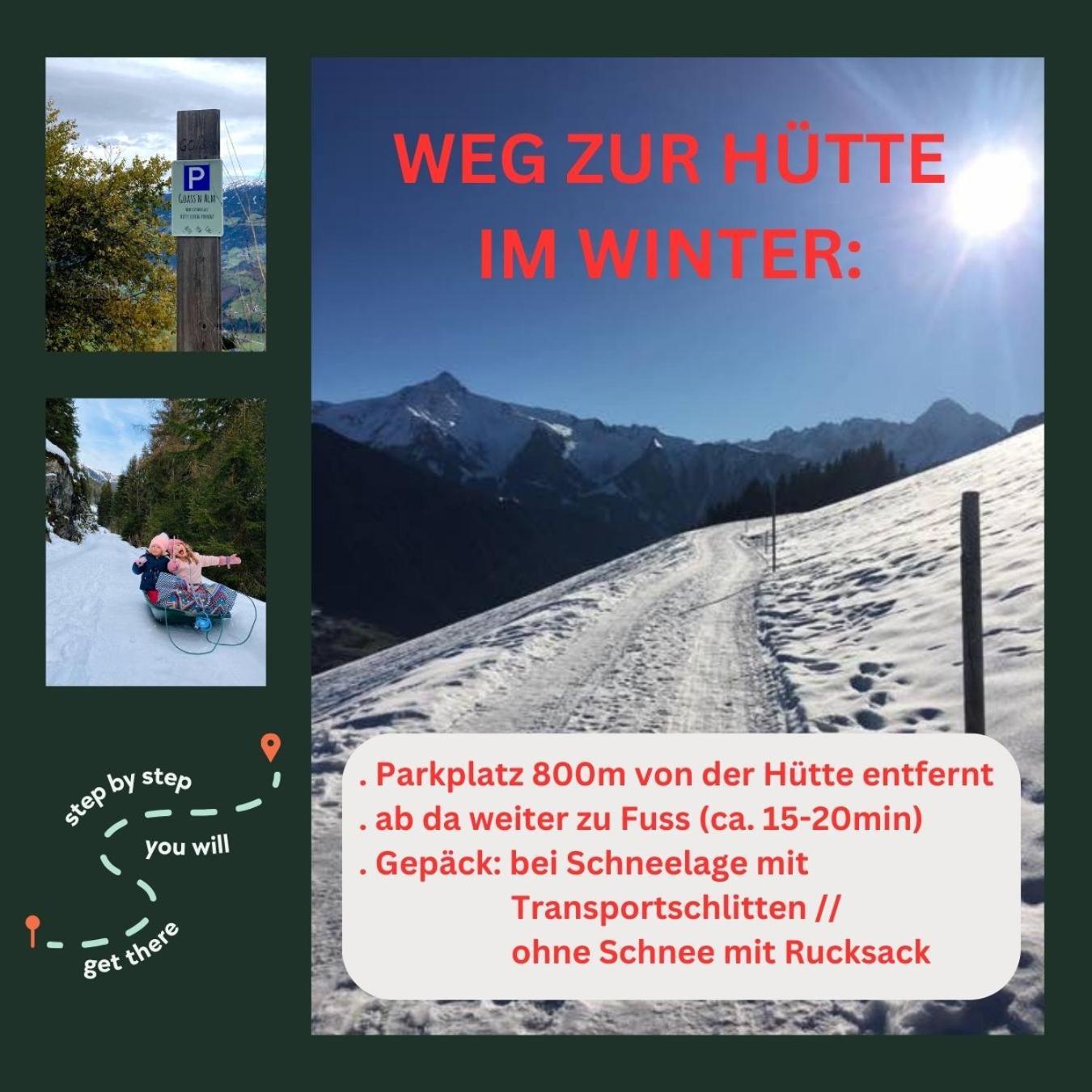 Villa Goass'n Alm Zillertal Hippach Exterior foto